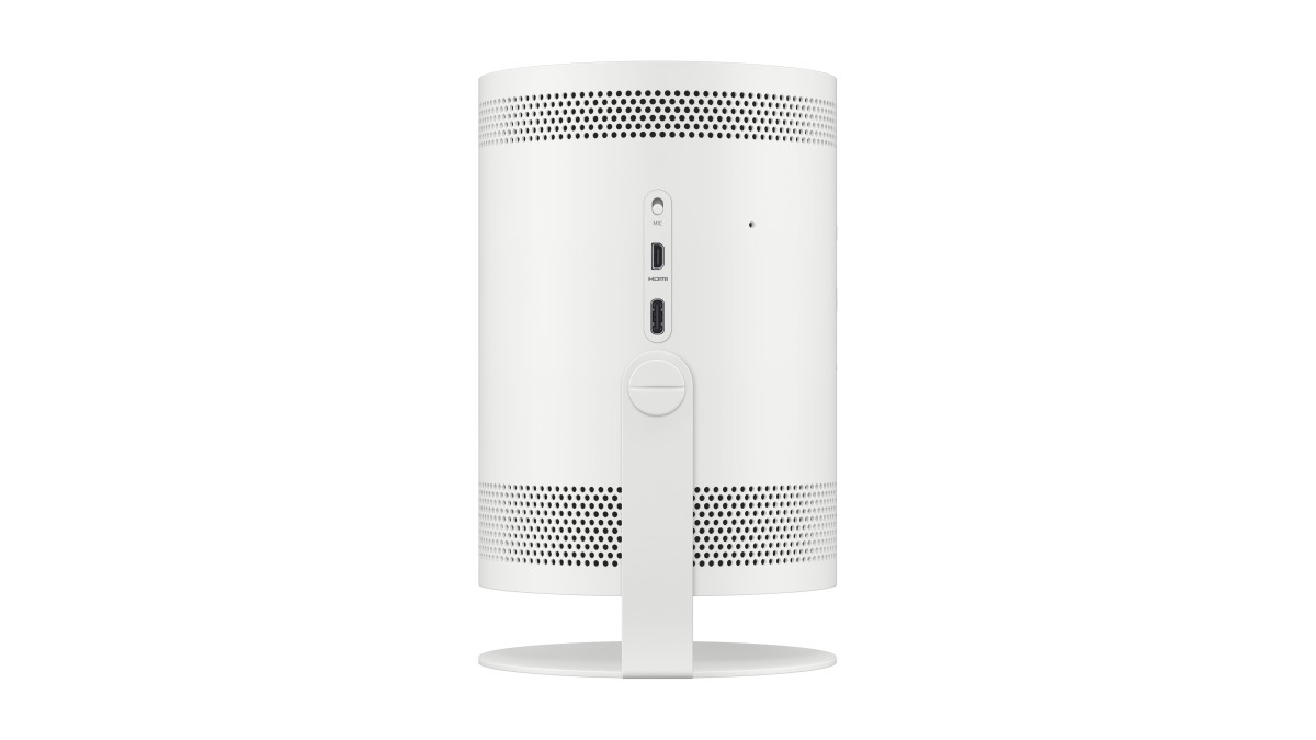 Samsung's Freestyle Gen 2 is still plenty portable at under seven inches in height and weighs under two pounds.